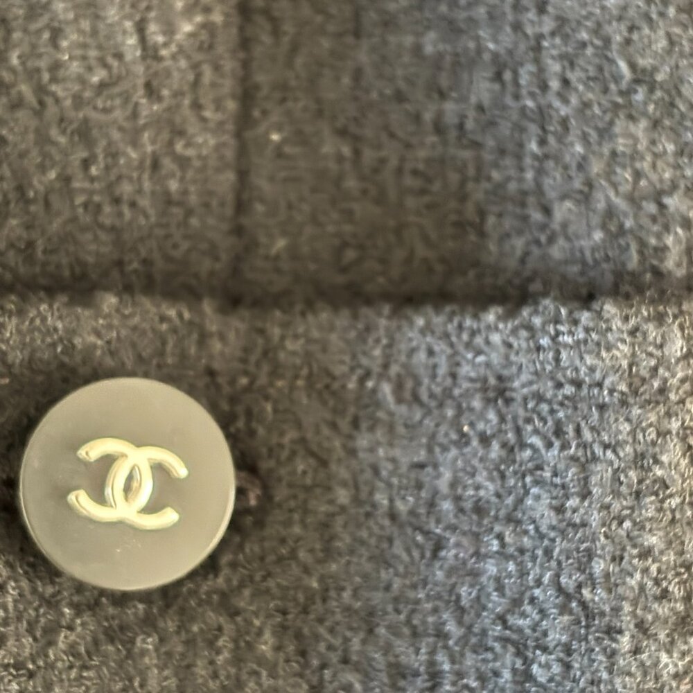 CHANEL Black Classic Bouclé Jacket